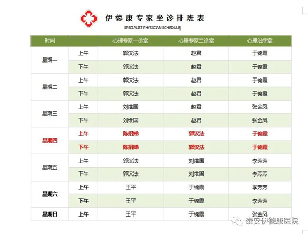 【專家來了】4月21日省三甲醫(yī)院心理科主任來我院坐診，請轉(zhuǎn)告親友快速預(yù)約